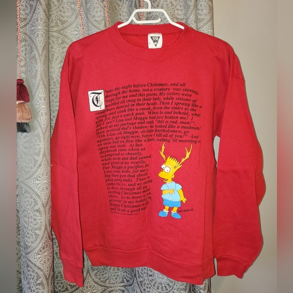 Vintage 'The Simpsons' Sweater - Picture 1 of 5